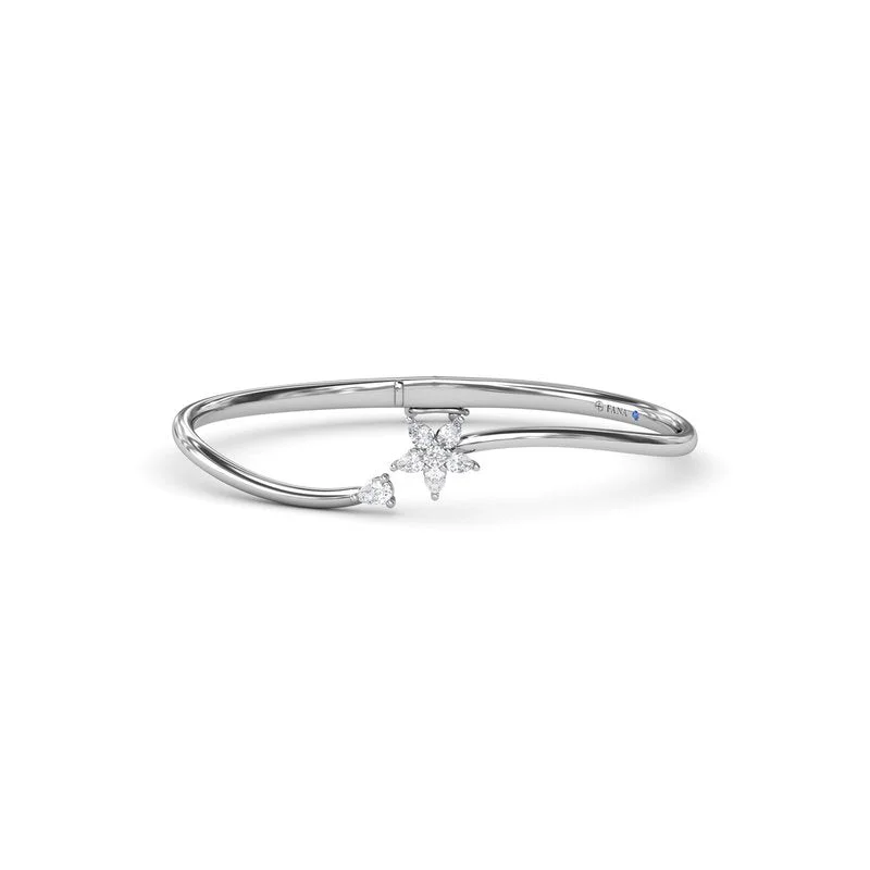 Fashion Bangles For Women-Catalina Diamond Star Bangle BB4970