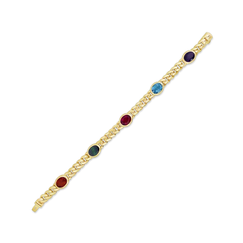 Best Bracelets For Daily Wear-Multi-color Tourmaline Bracelet