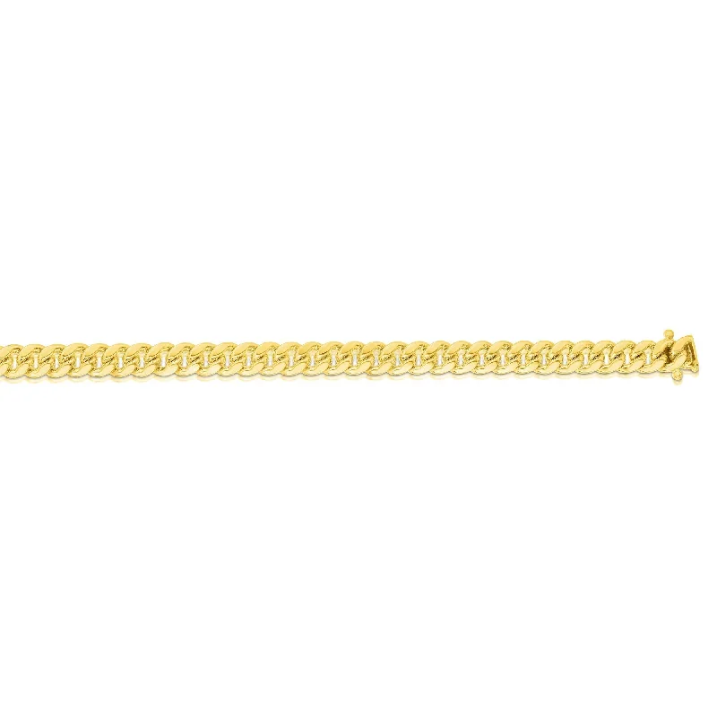 Chunky Statement Necklaces For Evening Wear-20" 14k Yellow Gold 6.1mm Miami Cuban Link Necklace